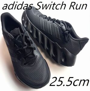 新品 25.5cm アディダス ADIDAS メンズ スイッチ ラン ランニング シューズ 靴 スニーカー 黒 IF5718 スニーカー