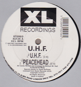 ⑮12) U.H.F. / U.H.F. / Everything・Protect Write・U.H.F.・Peacehead