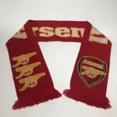 美品 arsenal アーセナル 現地購入　サッカーマフラー　フーリガンマフラー