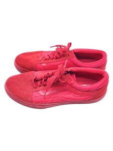 VANS◆ローカットスニーカー/27.5cm/RED/スウェード/598252