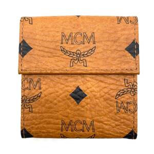 Vintage MCM Coin Case Cognac / ヴィンテージ エムシーエム コインケース 小銭入れ コニャック