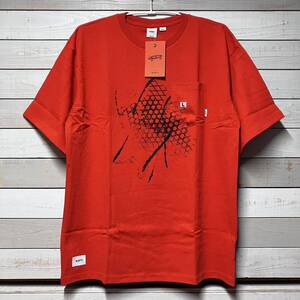 SIZE L 03 WTAPS VANS ORANGE TEE SHIRT ダブルタップス バンズ ヴァンズ オレンジ Tシャツ