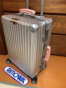 ☆美品☆リモワ クラッシック　キャビン　RIMOWA スーツケース ピンクハンドル　36L