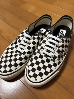 【新品未使用】VANS オーセンティック チェック柄 スニーカー US9.5