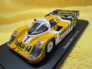 スパーク KBS005 1/43 taka-Q PORSCHE 956 LM 1986（ JOEST ヨースト タカキュー ポルシェ ル・マン