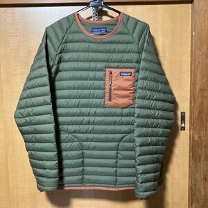 美品　patagonia パタゴニア ダウン ジャケット サイレントクルー Patagonia Ｌサイズ　セーター　スウェット