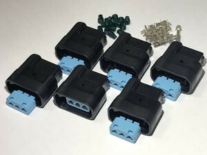 【9X3PF6S_T2】ホンダ 純正ダイレクトイグニッション カプラー 端子セット 即納 新品 検) バモス モビリオ ライフ メンテ カスタム