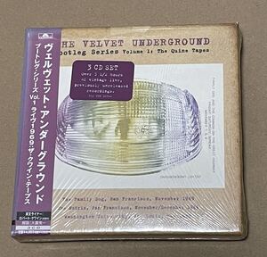 未開封 送料込 Velvet Underground Bootleg Series Volume 1 : The Quine Tapes 3CD 輸入盤国内仕様 / クワイン・テープス / UICY7044