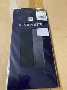 GIVENCHY chaussettes サポート ハイソックス ノアール 22-25cm ジバンシー hi socks パンスト タイツ ストッキング 黒 ブラック 靴下