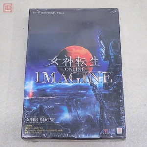 未開封 Windows XP/Vista CD 女神転生 ONLINE IMAGINE ケイブ ATLUS【10