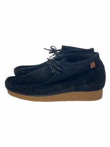 Clarks◆ブーツ/US10.5/BLK/スウェード/15522