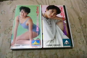 宝生桜子　絶版VHSビデオ　さくらんぼの冒険　パート1・2セット