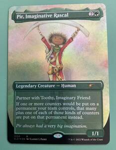 【AG-MTG】【Foil】(1050)■ボーダーレス■《空想小僧、ピール/Pir, Imaginative Rascal》[SLD] 緑R　英語版　1枚