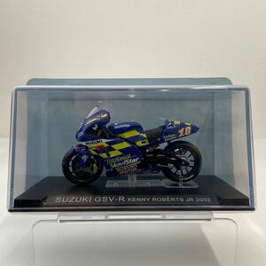 チャンピオンバイクコレクション 1/24 SUZUKI GSV-R Kenny Roberts Jr. 2002 #10 スズキ ケニーロバーツ バイク ミニカー MOTOGP