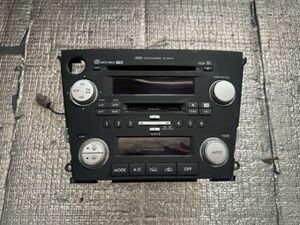 スバル　SUBARU　レガシィ　純正　オーディオ　CD　MD　デッキ　KENWOOD　ケンウッド　86201AG030　68100577　GX204JHF2　No.1949