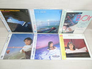 84/Ω872★LPレコード★ 帯あり ★ 菊池桃子 　6枚セット★中古品