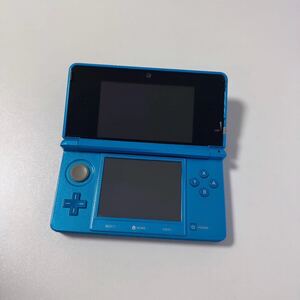 ☆1円スタート☆ ニンテンドー3DS ライトブルー 本体のみ 任天堂 動作未確認 002