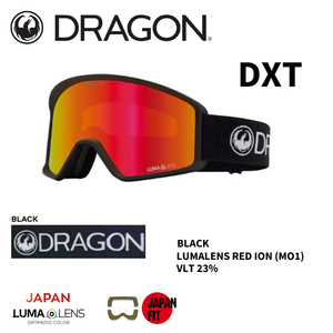 ☆送料無料☆ 20％OFF☆ 23-24【 DRAGON 】ドラゴン　ゴーグル　DXT (MO1) RED ION スノーボード　正規販売店