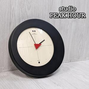 希少　Studio peak ▼ hour　掛け時計　スタジオピークアワー