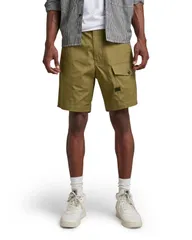 W32_Vintage ripstop r/smoke olive [ジースターロゥ] ショートパンツ ショーツ メンズ レギュラーフィット Smoke Olive Sport trainer short D21039-D384-B212-32