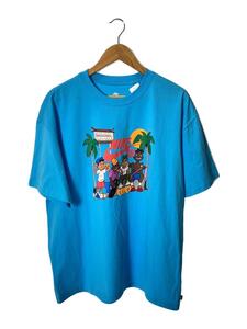 NIKE SB◆Tシャツ/XL/コットン/BLU/プリント/FJ1150-416/Crenshaw Skate Club