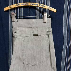 60s 70s wrangler pants scovill usa 織りストライプ 60年代 70年代 アメリカ製 スラックス