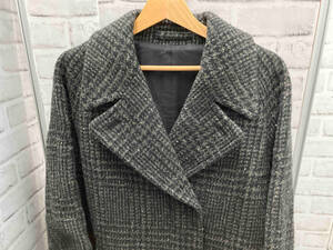 MARGALET HOWEL／ マーガレットハウエル ／ LARGE PRINCE OF WALES WOOL COATING ／ その他コート ／ Lサイズ相当 ／ ブラック ／ グレー