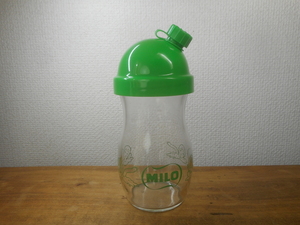 ミロ　MILO　ガラス瓶　非売品　レトロ