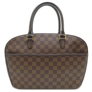 ［飯能本店］LOUIS VUITTON LV ルイ・ヴィトン サリア オリゾンタル N51282(廃番) ハンドバッグ ダミエ ブラウン レディース DH82002