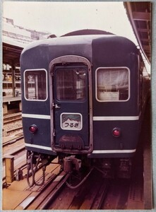 鉄道写真 寝台特急 つるぎ 客車 E判（82.5mm×117mm）