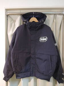 XLARGE X-LARGE エクストララージ NYLON PUFFER JACKET ネイビー S 人気商品 2024 最新 ZOZOTOWN 公式HP 完売