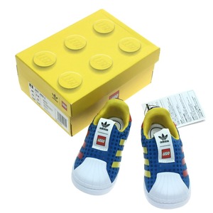 $$【1円スタート】 adidas Originals アディダスオリジナルス スニーカー LEGO コラボ SS360 × LEGO 13cm 目立った傷や汚れなし