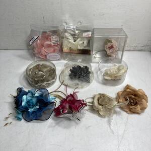 ★ ファッション小物 アクセサリー コサージュ 花飾り 10点 まとめ商品 卒業式 入学式 結婚式 セレモニー 0.20kg