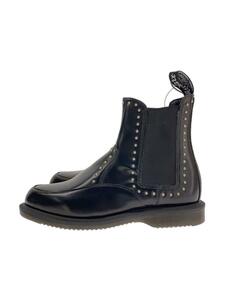 Dr.Martens◆サイドゴアブーツ/UK4/BLK/レザー