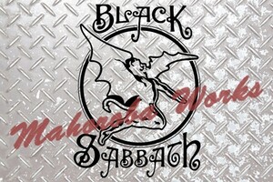 ブラック・サバス　BLACK SABBATH カッティングステッカー1