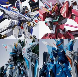 迅速発送 新品未開封 METAL ROBOT魂 ストライクフリーダムガンダム インフィニットジャスティスガンダム20th リアルタイプカラー 4点セット