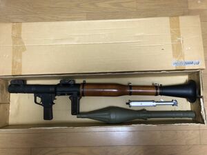 絶版 スモーキーズガンファクトリー RPG-7 ガスランチャー リアルウッドバージョン ダミー弾頭 ロシア ソ連 LCT GHK A&K AKM AKS 74 AK 47