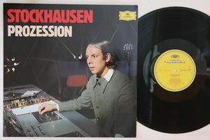 独LP Stockhausen Prozession 2530582 DEUTSCHE GRAMMOPHON /00260