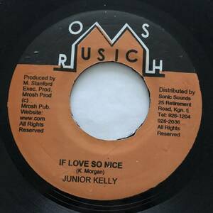 試聴 / JUNIOR KELLY / IF LOVE SO NICE /Reggae/Dancehall/