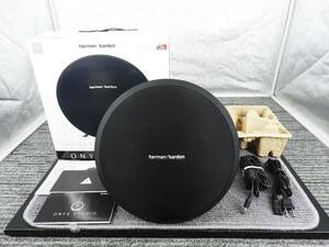 harman／kardon ハーマンカードン★ONYX STUDIO Bluetooth ワイヤレススピーカー 箱・説明書 音出し良好★ジャンク品 NR3034