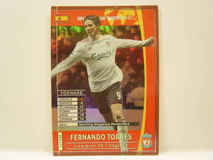 Panini WCCF 2009-2010 SPS-EXT フェルナンド・トーレス　Fernando Torres 1984 Spain　Liverpool FC 09-10 Extra Card