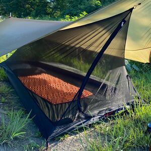 タープ泊の虫除けにもおすすめ　HILLEBERG メッシュテント1 美品　蚊帳　バグネット　