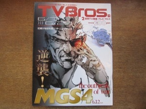 2009CS●TV Bros. テレビブロス/2008.6.7●中澤優子/エレン・ペイジ/菊地成孔×川勝正幸/デヴィッド・クローネンバーグ