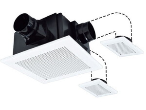 68％オフ送料含む◎三菱電機　天井埋込形換気扇　VD-18ZFLC10　VD-18ZFLC14 ２～３部屋換気用　VD-18ZFLC10で納品◎