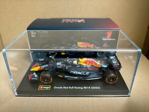 Burago ブラゴ 1/43 オラクル レッドブル レーシング ホンダ F1 RB18 M.フェルスタッペン No.1 2022 ドライバー付き