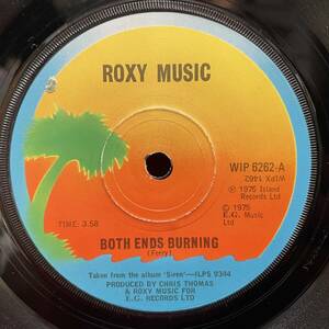 ◆UKorg7”s!◆ROXY MUSIC◆BOTH ENDS BURNING◆