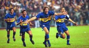 値下げ交渉 99-00 COPA LIBERTADORES & TOYOTA CUP優勝 ボカ・ジュニアーズ NIKE アルゼンチン製 検/ 1999 2000 BOCA JUNIORS RIQUELME Y2K