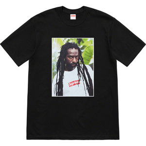 希少★新品本物【黒★M】★Buju Banton Tee ブジュ バントン ボックス フォト Tシャツ 正規店購入 シュプリーム 限定 入手困難 Supreme19SS