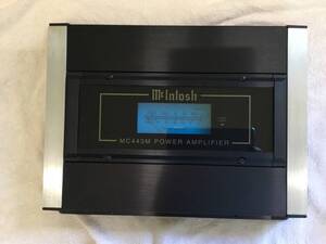 マッキントッシュ　McIntosh MC443M モノラルパワーアンプ　中古品