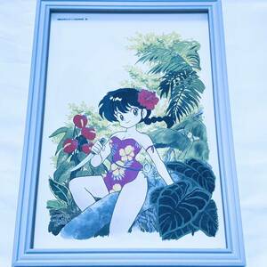 らんま1/2 イラスト 額装品 A4サイズ ポスター風 インテリア 高橋留美子 8